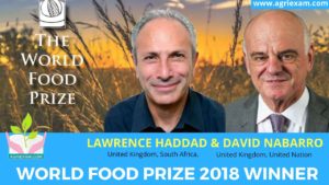 World Food Prize Winner