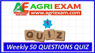 Agro Test For Agricultural Exams Like IBPS- AFO (Agriculture Field Officer) Iffco, Kribhco, NFL, NSC, ICAR-JRF/SRF/ARS, More Quiz More Agriculture Study