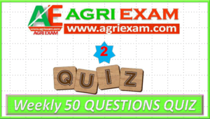 About Agriculture Weekly 50 Questions(2)