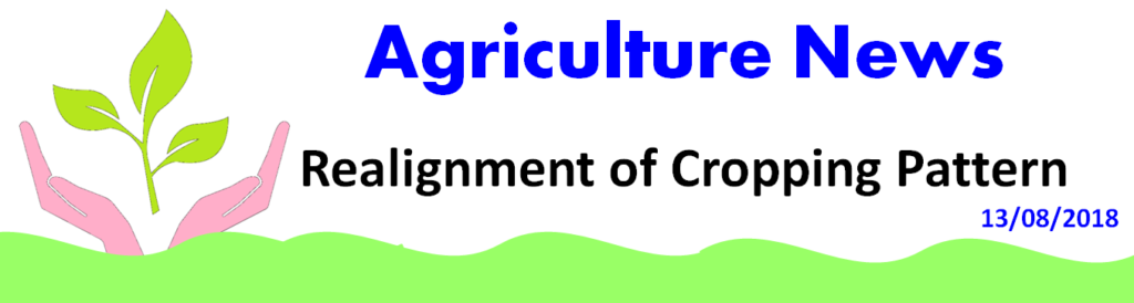 Cropping Pattern agro- climatic condition of the region, availability of resources like land & water, market forces, socio-economic condition
