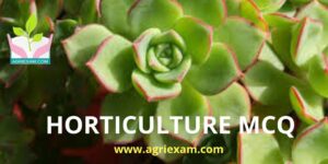 Horticulture MCQs Quiz (9)