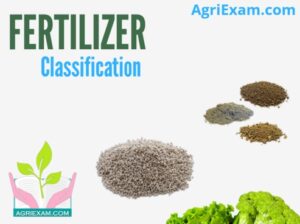Fertilizers classification