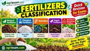 Fertilizers Classification | Types, Examples & Important Facts | Agriculture Exams