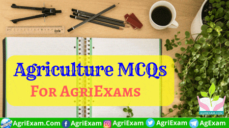 Agriculture Multiple Choice Questions 