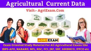 Agriculture Data For Agricultural Exams