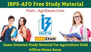 IBPS AFO Study Material