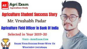 Agriculture Field officer Exam Success Story (2)