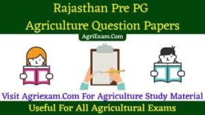 Rajasthan Pre Pg Old Question Paper 2018