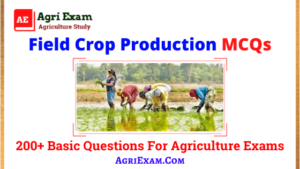 Field Crop Production MCQs