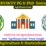 JNKVV & RVSKVV PhD Agricultural Economics Entrance Exam 2024 with pdf