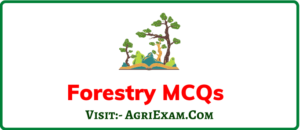 Agroforestry Best MCQ 3
